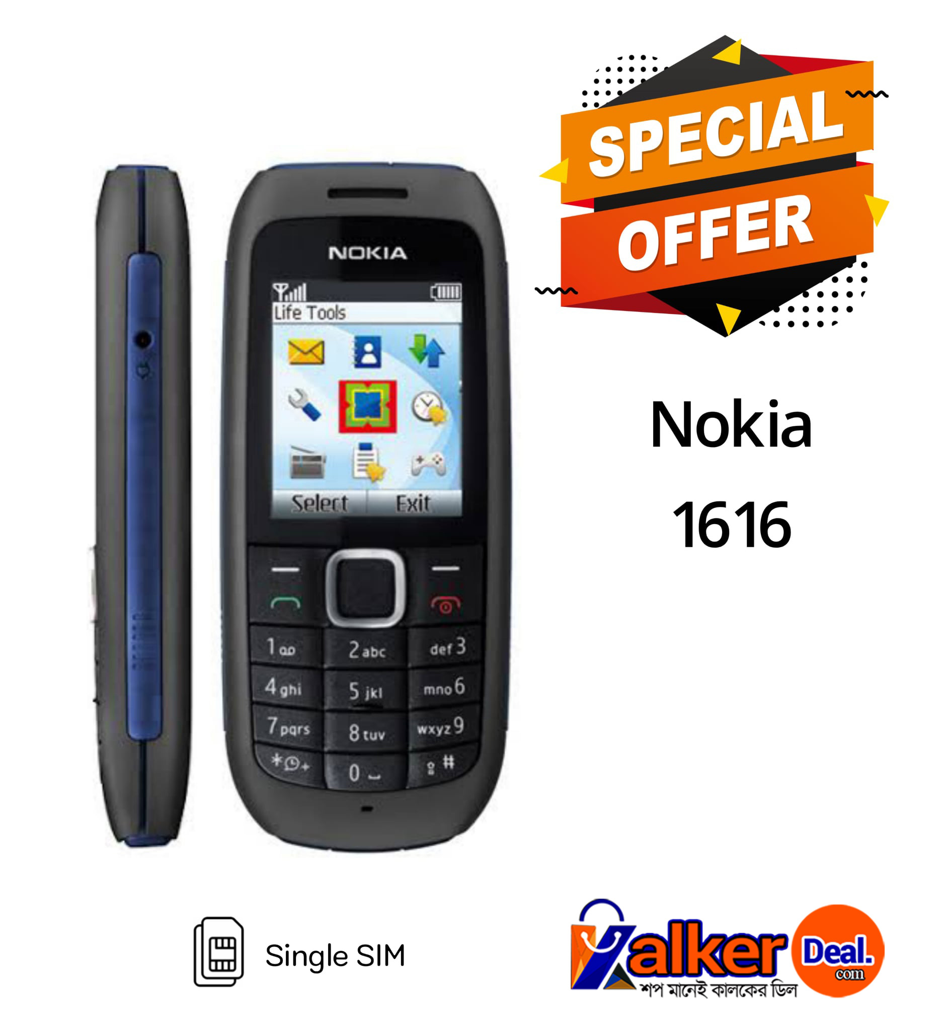 NOKIA 1616 SPECIFICATION