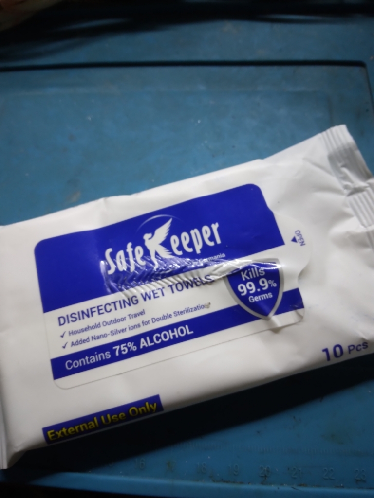 Safekeeper by Germania Disinfecting Wet Towels 50Pcs Pack