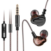 QKZ CK4 DUAL DRIVER IN-EAR EARPHONES