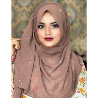 Hijab 2021 Woman Scarf Muslim Shawls Hijab Islamic Arabic Dubai Headscarf Soft Chiffon Elegant foulard femme Wrap Head Scarves