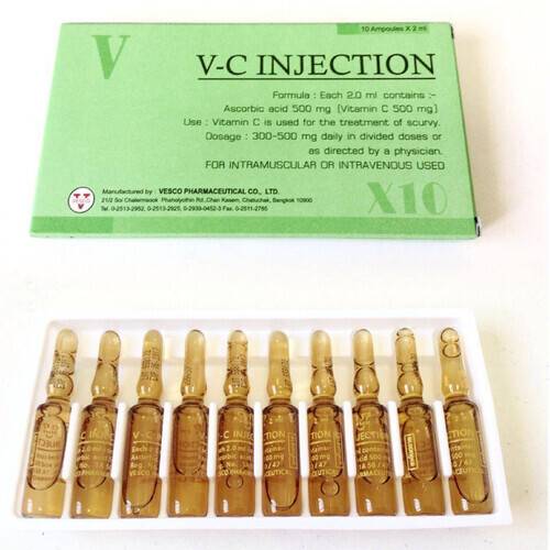 Vc_Injection Pure Vitamin C Serum (10 Ampoule)