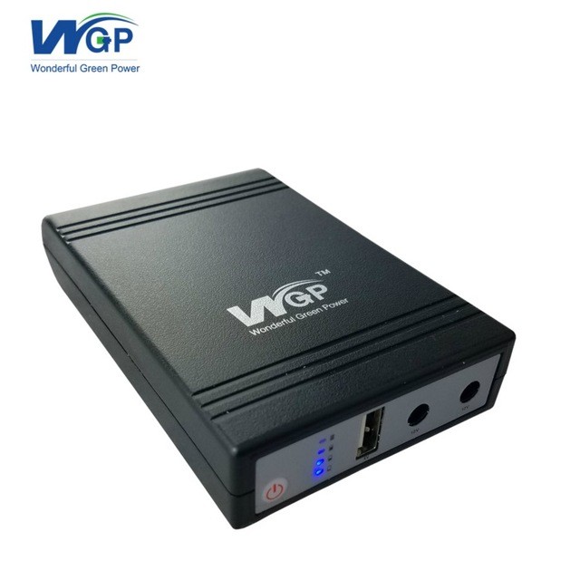 WGP MINI UPS - ROUTER + ONU BACKUP UP TO 8 HOURS ( 5V, 9V, 12V OUTPUT )